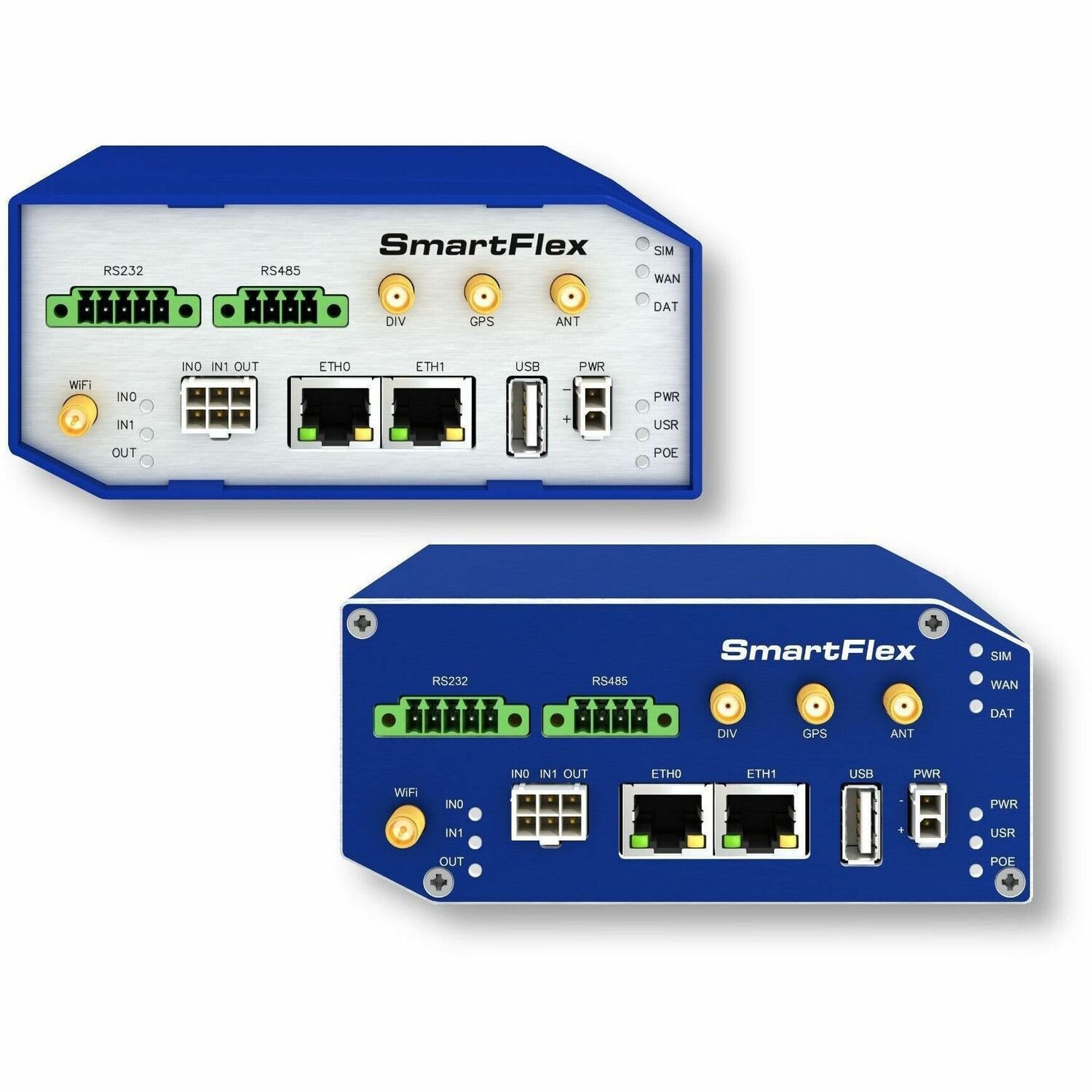 B+B SmartWorx SmartFlex SR308  IEEE 802.11a/b/g/n 2 SIM Ethernet, Cellular Modem/Wireless Router