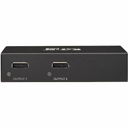 Eaton Tripp Lite Series 2-Port DisplayPort to DisplayPort Multi-Monitor Splitter, MST Hub, 8K/4K 60 Hz, DP 1.4, TAA