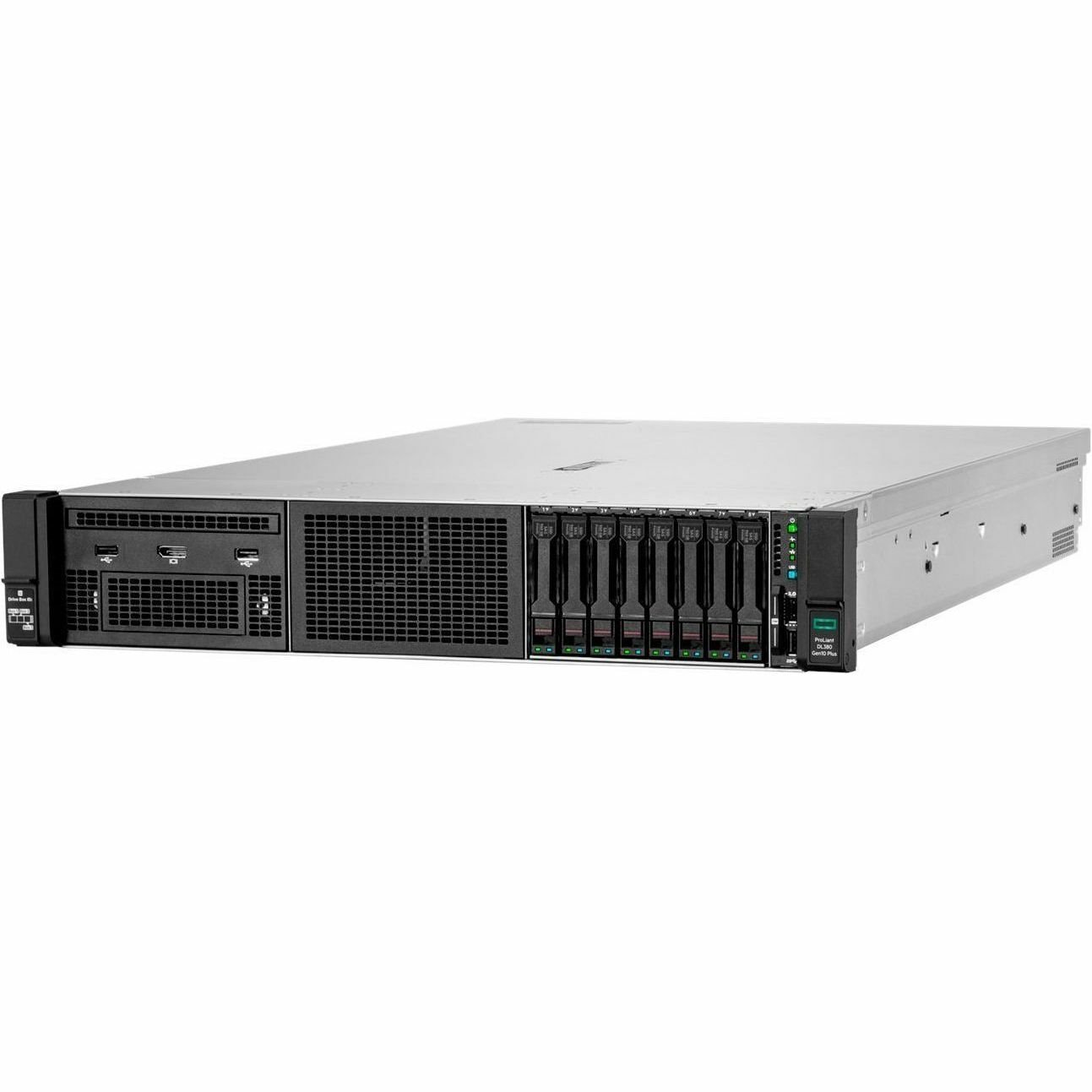 HPE SMART CHOICE ProLiant DL380 G10 Plus 2U Rack Server - 1 x Intel Xeon Silver 4314 2.4 GHz - 128 GB RAM - 960 GB SSD - (2 x 480GB) SSD Configuration - 12Gb/s SAS, Serial ATA, NVMe Controller