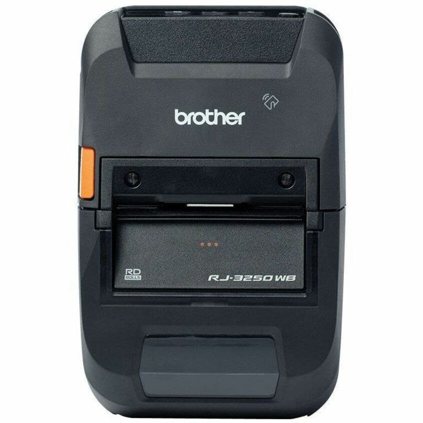 Brother RuggedJet 3250WB Mobile, Warehouse Direct Thermal Printer - Monochrome - Portable - Label/Receipt Print - Ethernet - USB - USB Host - Bluetooth 5.0 - IEEE 802.11a/b/g/n Wireless LAN - Battery Included - With Cutter