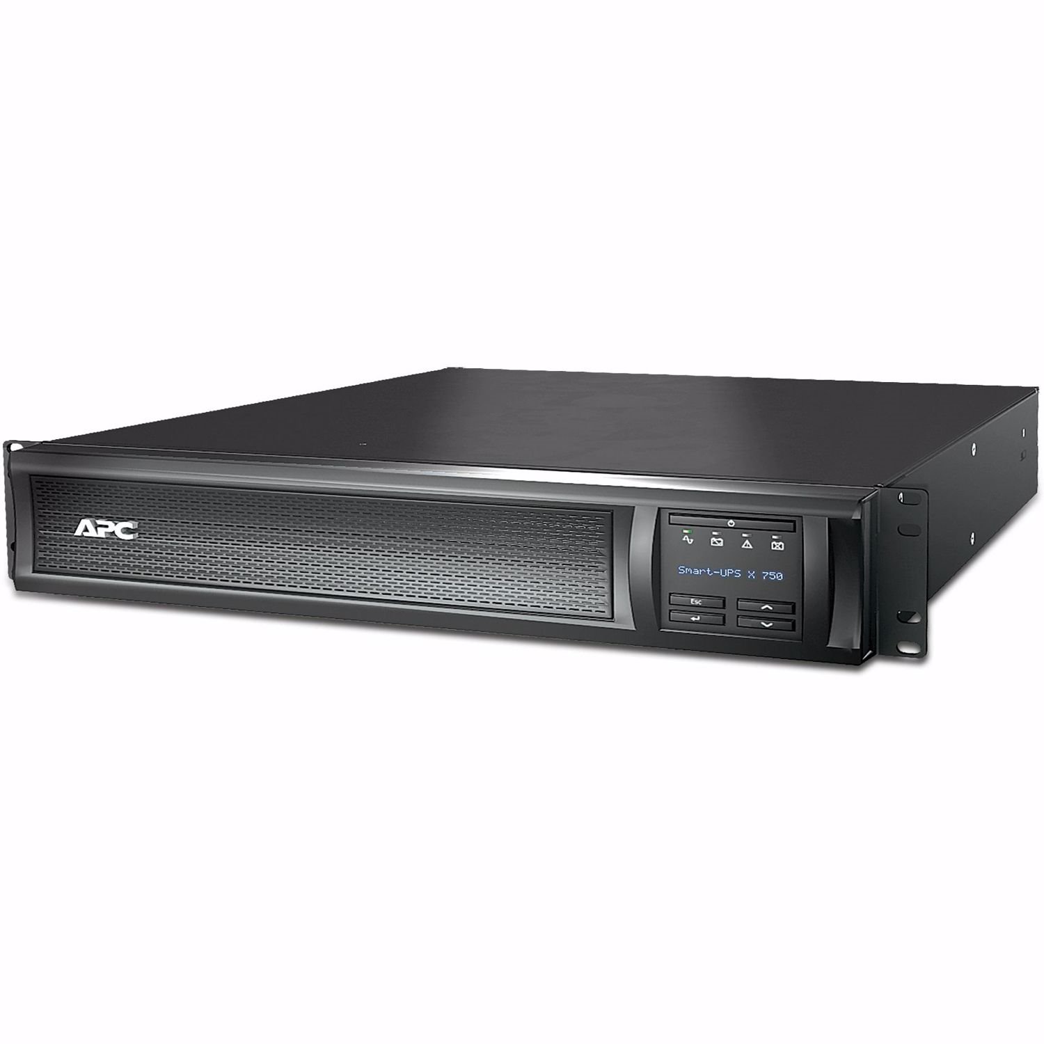 APC Smart-UPS X, Line Interactive, 750VA, Rack/tower convertible 2U, 120V, 8x 5-15R NEMA, SmartConnect port, Extended runtime