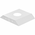 Peerless-AV® Accessory Cover For Modular Series Flat Panel Display and Projector Mounts, Square Ceiling Plate (MOD-CPF)