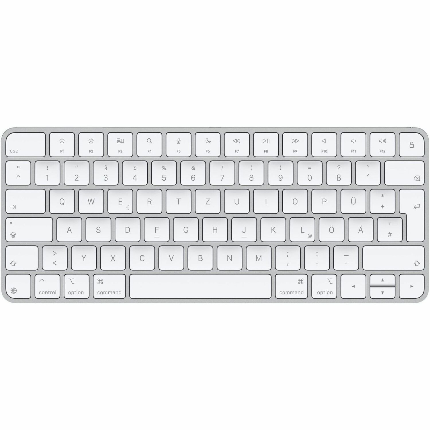 Apple Magic Keyboard - Wired/Wireless Connectivity - USB Type C Interface - German