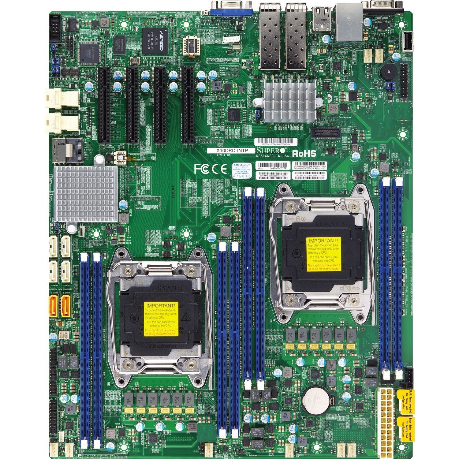 Supermicro X10DRD-iNT Server Motherboard - Intel C612 Chipset - Socket LGA 2011-v3 - Extended ATX