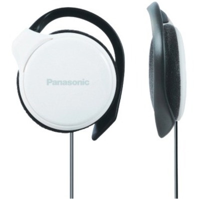 Panasonic RP-HS46E-W Wired Over-the-ear Binaural Stereo Earphone - White
