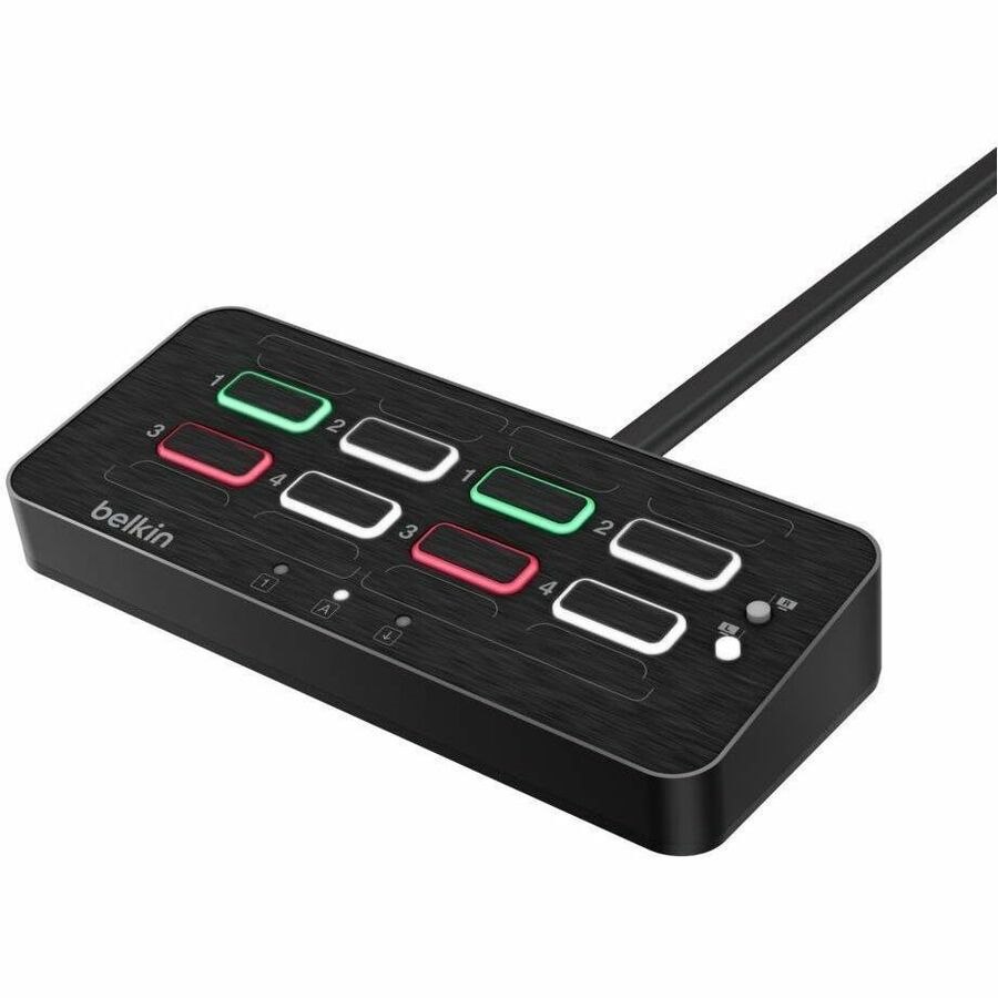 Belkin DuoClave Secure KVM Remote Control 4-Port