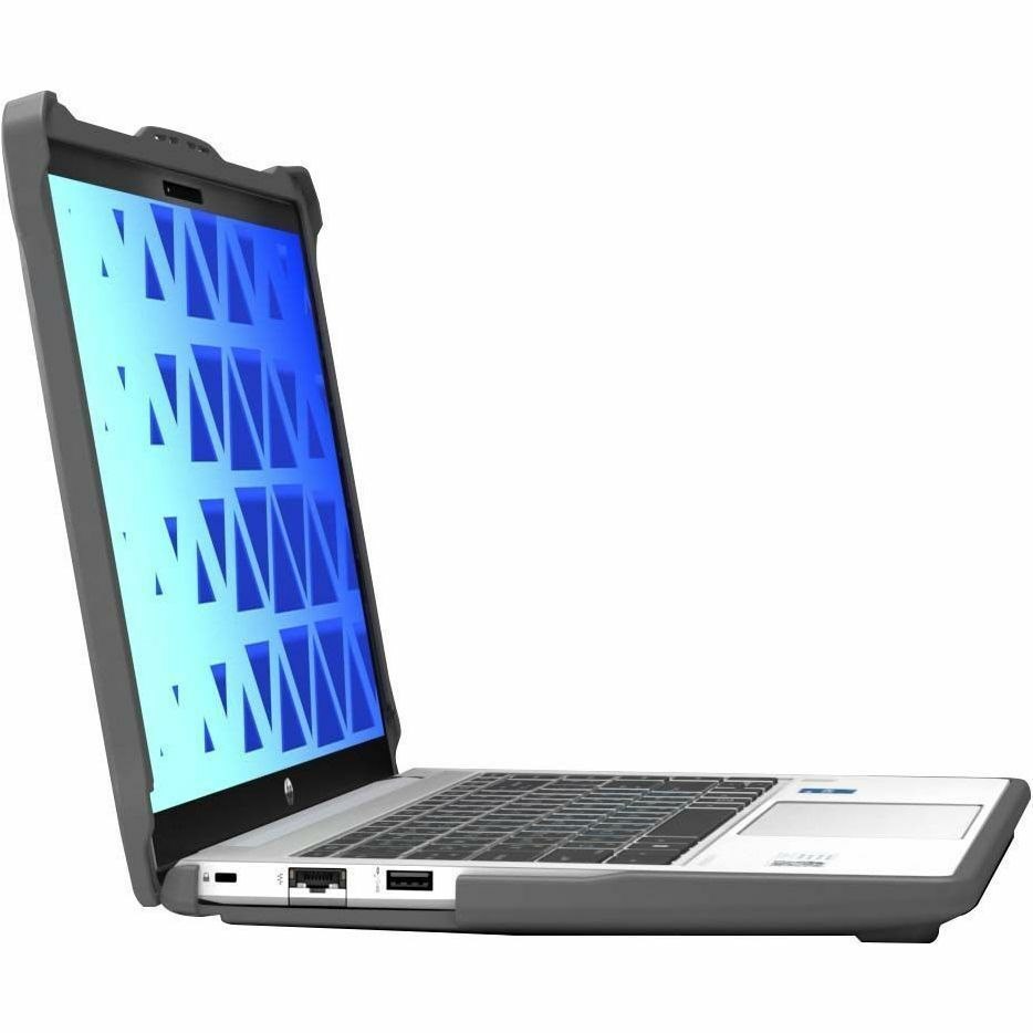 MAXCases Extreme Shell-F2 Slide Case for HP ProBook 440 G8/G9/G10 & ProBook 445 G8/G9/G10 14" (Gray/Clear)