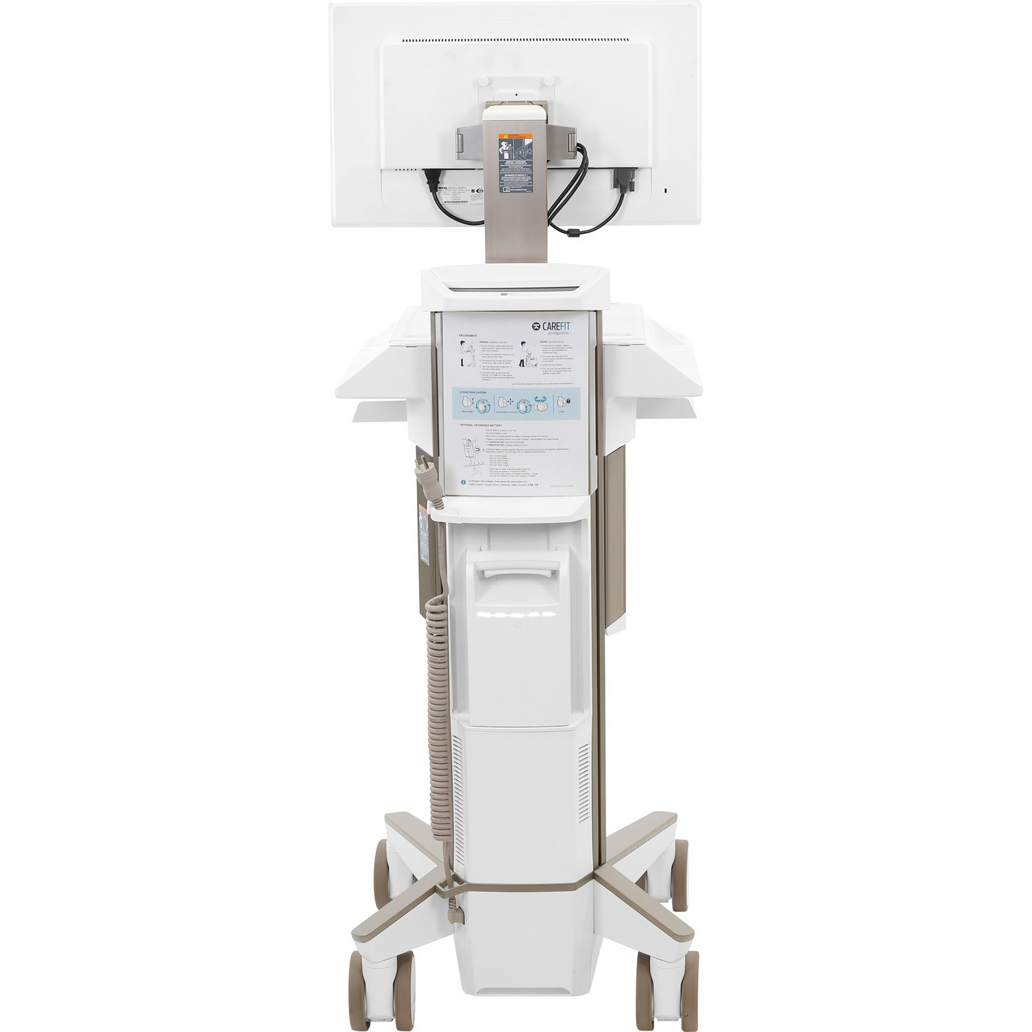 Ergotron CareFit Pro Cart, LiFe Powered, US/CA/MX
