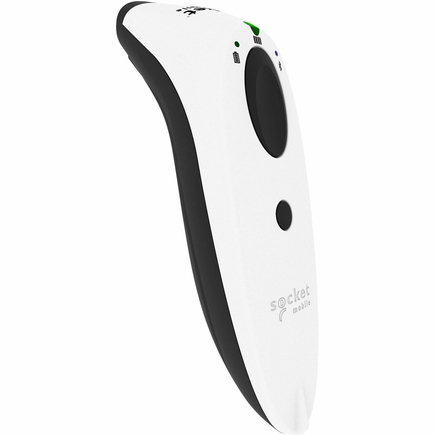 Socket Mobile SocketScan S720, Linear Barcode Plus QR Code Reader, White & White Dock