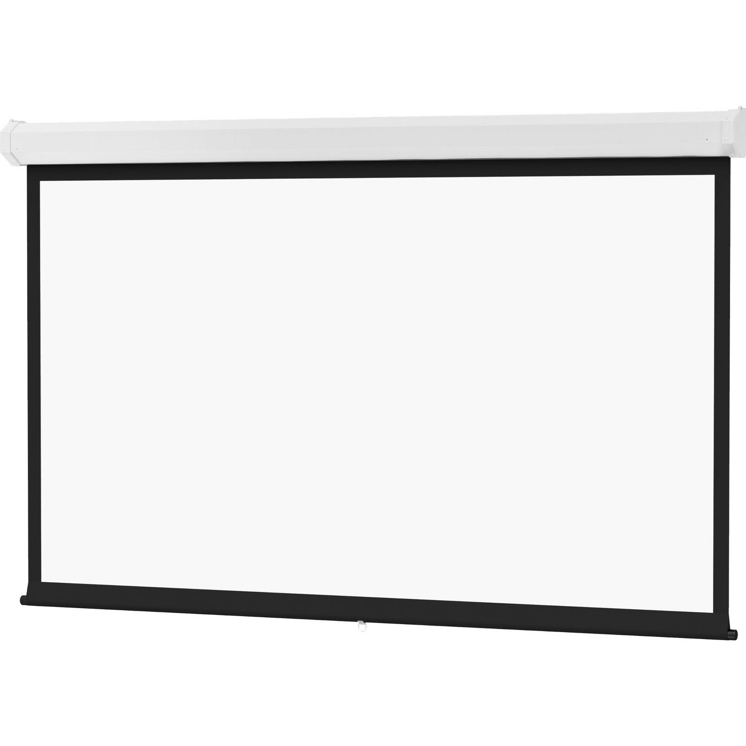 Da-Lite Model C Projection Screen with CSR - Wall or Ceiling Mounted Manual Screen - 70in x 70in Square Screen
