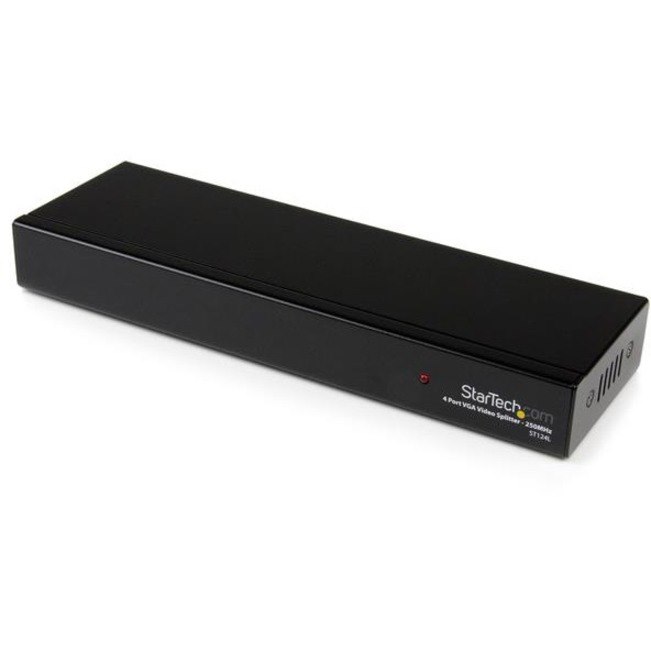 StarTech.com VGA Video Splitter / Distribution Amplifier 4 Port - Video splitter - 4 ports