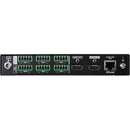 ATEN 6 x 6 Dante Audio Interface with HDMI