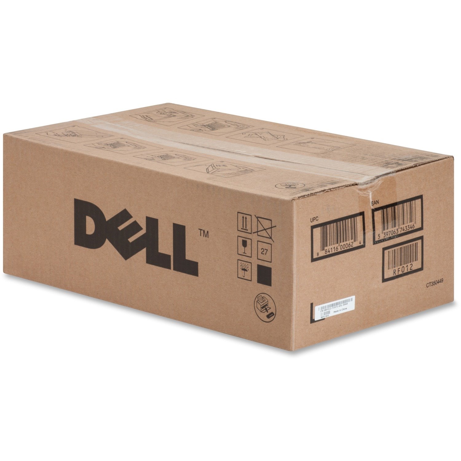 Dell Original Standard Yield Laser Toner Cartridge - Cyan - 1 / Each