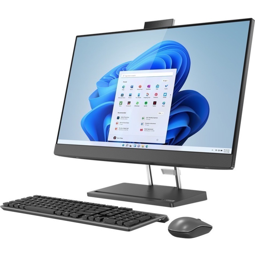 Lenovo IdeaCentre 5 27IAH7 F0GQ004KUS All-in-One Computer - Intel Core i7 12th Gen i7-13700H - 16 GB - 512 GB PCI Express NVMe 4.0 x4 SSD - 27" QHD Touchscreen - Desktop - Storm Gray