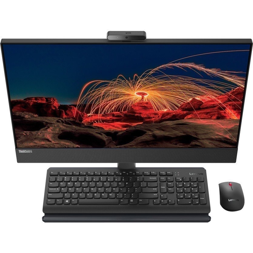 Lenovo ThinkCentre M90a Gen 3 11VGS2ER00 All-in-One Computer - Intel Core i7 12th Gen i7-12700 - vPro Technology - 16 GB - 512 GB SSD - 23.8" Full HD - Desktop - Black
