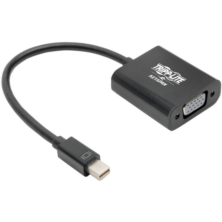 Eaton Tripp Lite Series Keyspan Mini DisplayPort to Active VGA Adapter, Video Converter, DP1.2, (M/F), Black, 6-in. (15.24 cm)