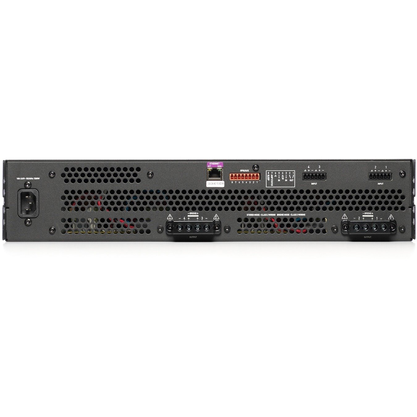 Crown DSi 2.0 LA4-D Amplifier - 5200 W RMS - 4 Channel