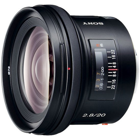 Sony SAL-20F28 20mm f/2.8 Wide-Angle Lens