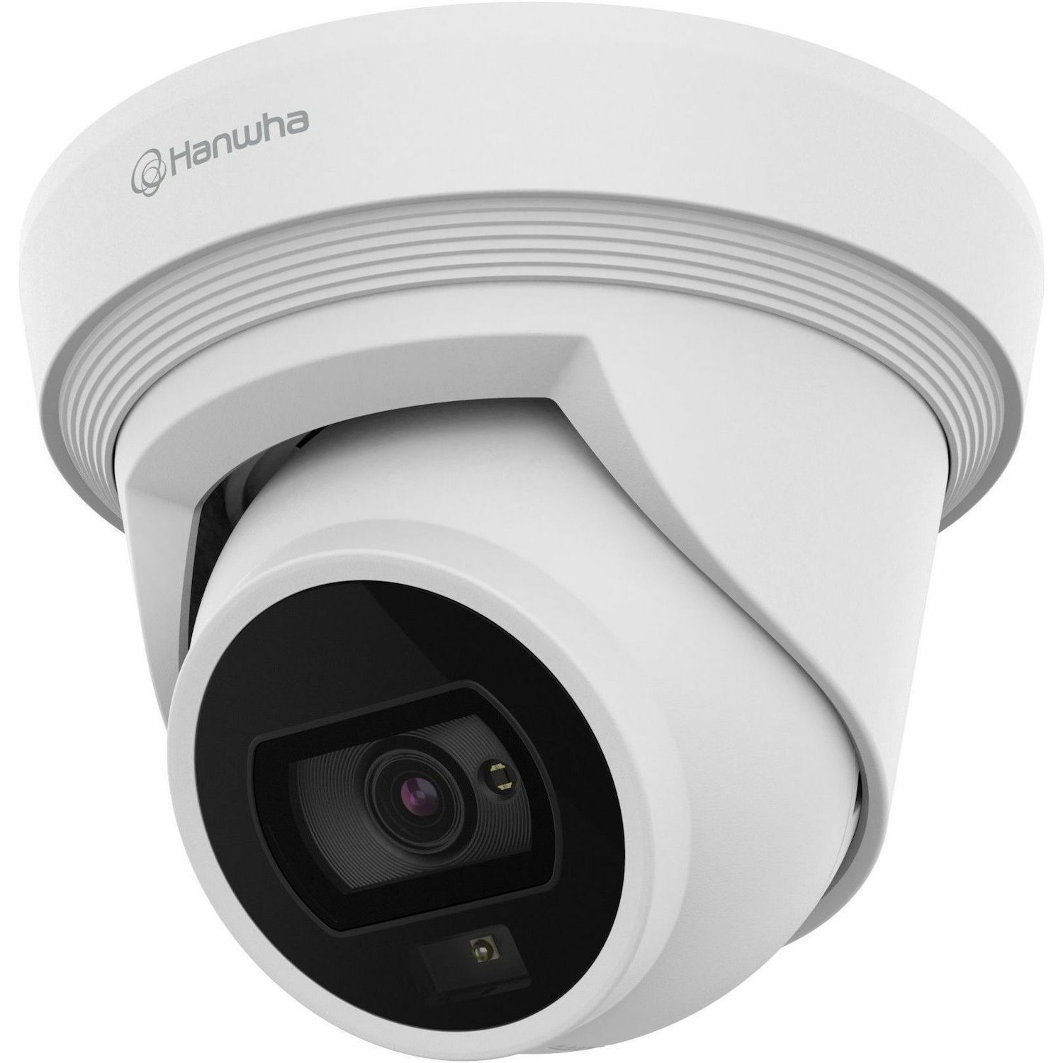 Hanwha QNE-C9013RL 8 Megapixel Outdoor 4K Network Camera - Color - Flateye - White