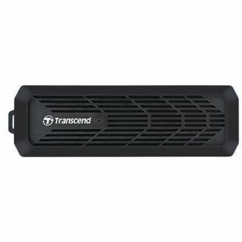 Transcend CM10G Drive Enclosure PCI Express NVMe, SATA/600 - USB Type C Host Interface - UASP Support Portable - Black