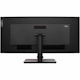 Lenovo ThinkVision P34w-20 34" Class UWQHD Curved Screen LED Monitor - 21:9 - Raven Black