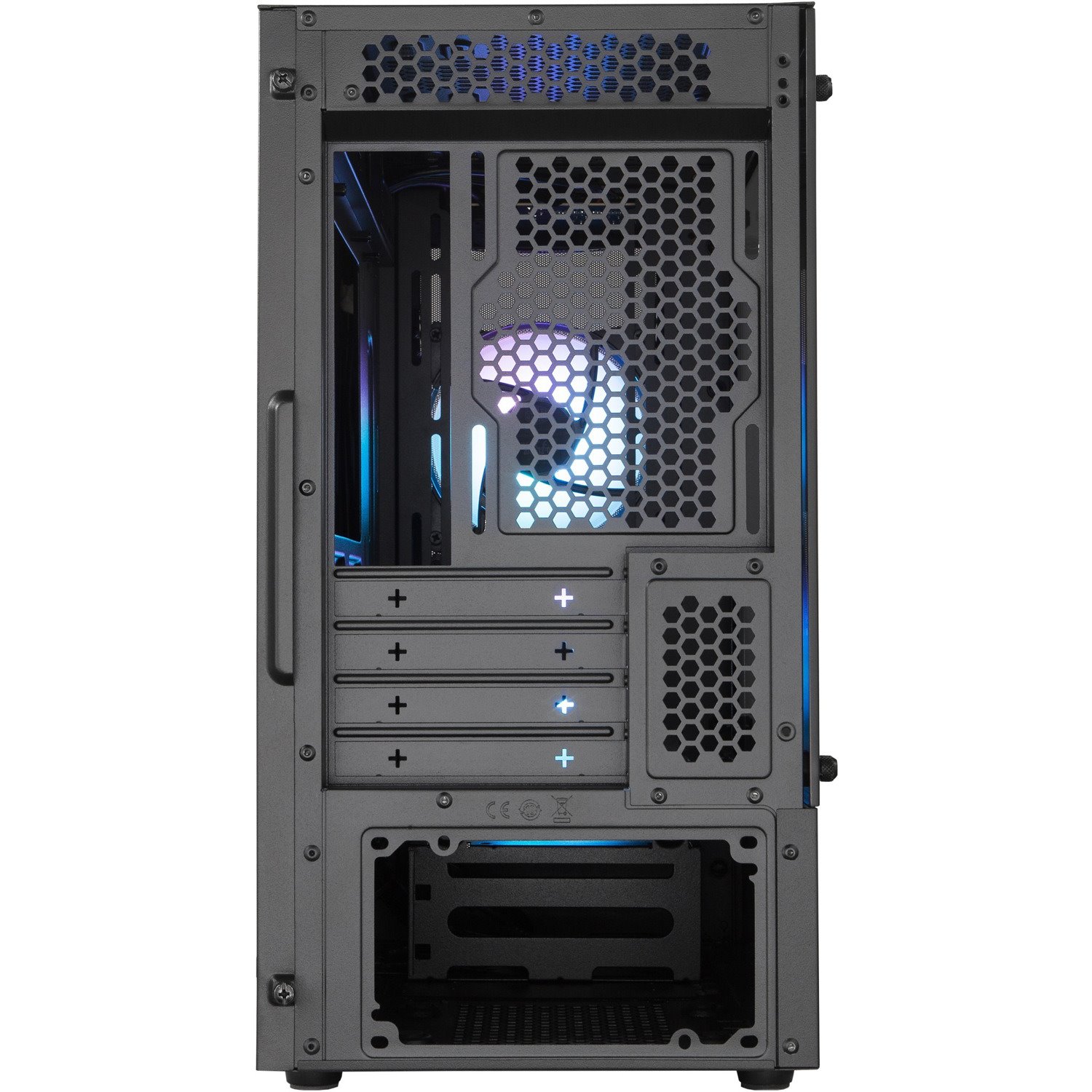 Cooler Master MasterBox MCB-B311L-KGNN-S02 Computer Case - Mini ITX, Micro ATX Motherboard Supported - Mini-tower - Steel, Mesh, Plastic, Tempered Glass - Black