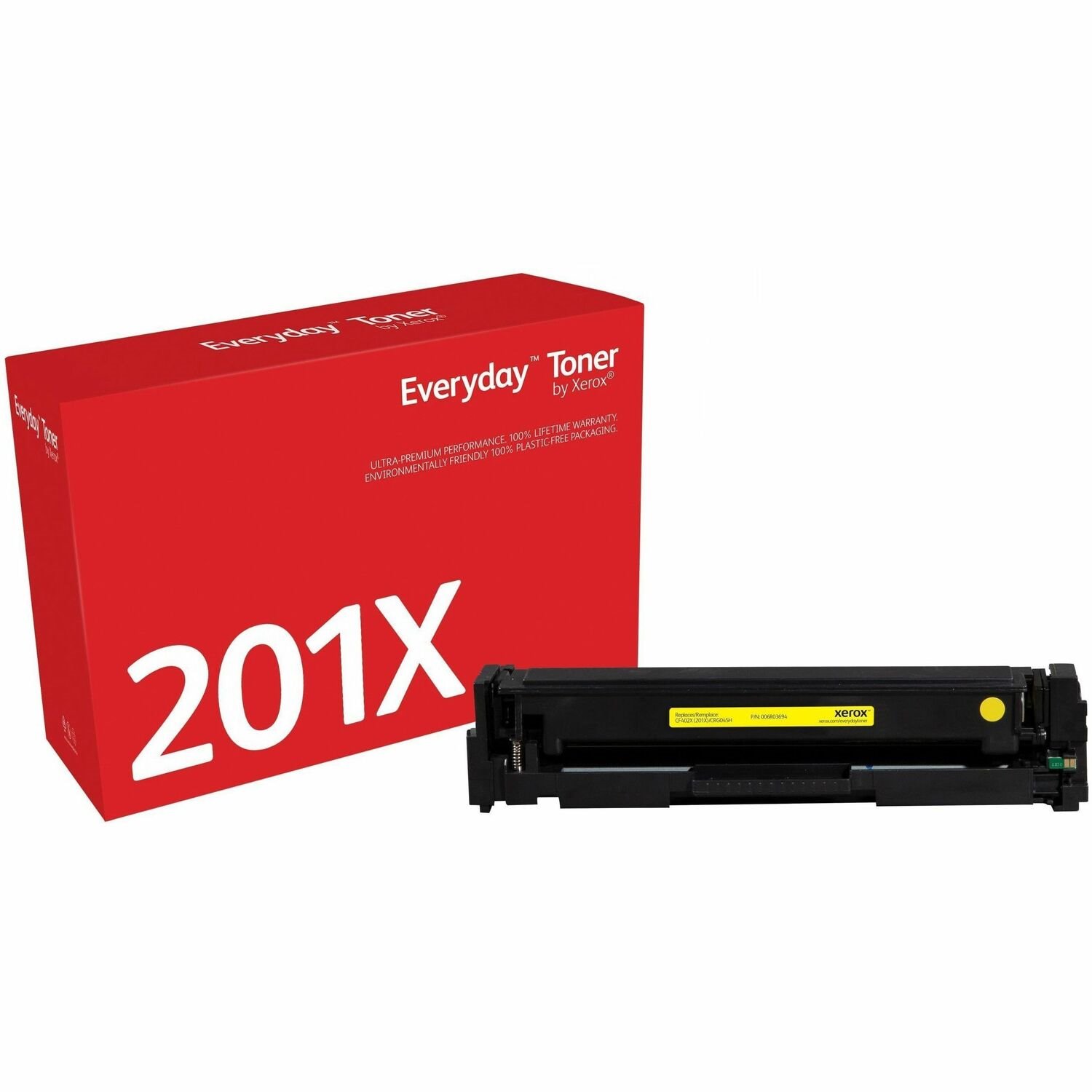Xerox Everyday High Yield Laser Toner Cartridge 201X - Yellow - 1 / Pack