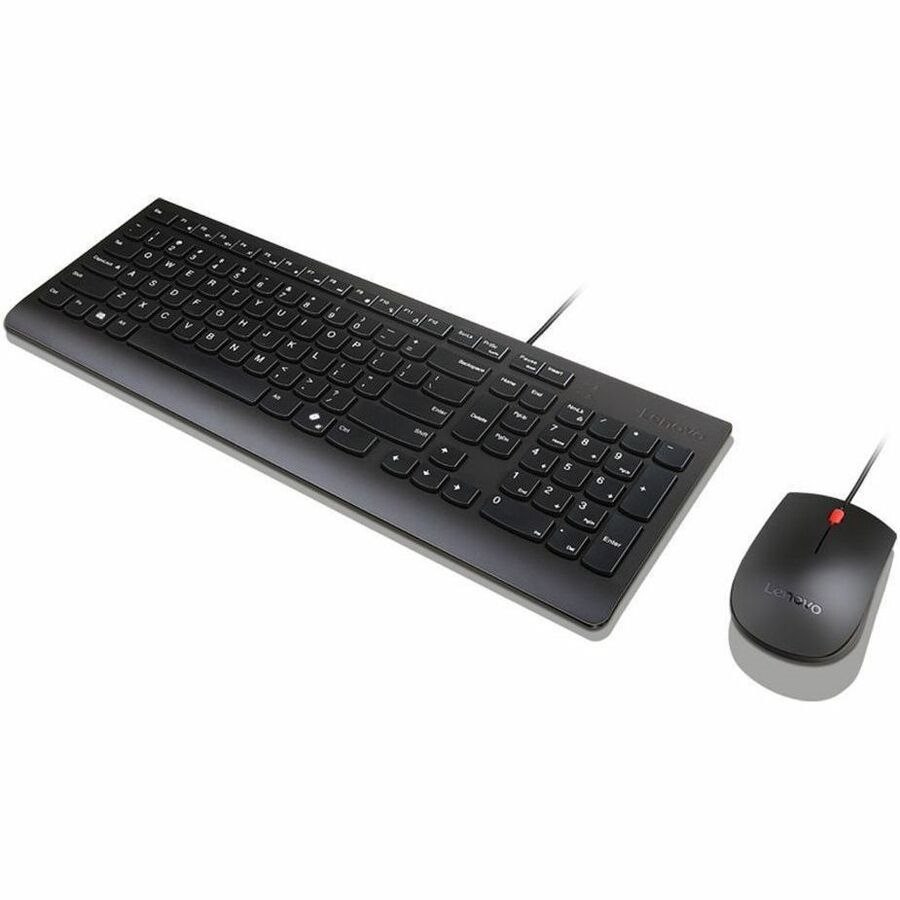 Lenovo Essential Wired Combo Black Swiss