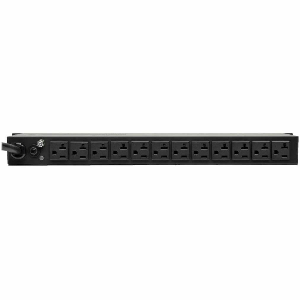 Eaton Tripp Lite Series 2kW 100-127V Single-Phase Basic PDU with ISOBAR Surge Protection - 3840 Joules, 14 Outlets, L5-20P Input (5-20P Adapter), 6 ft. Cord, 1U