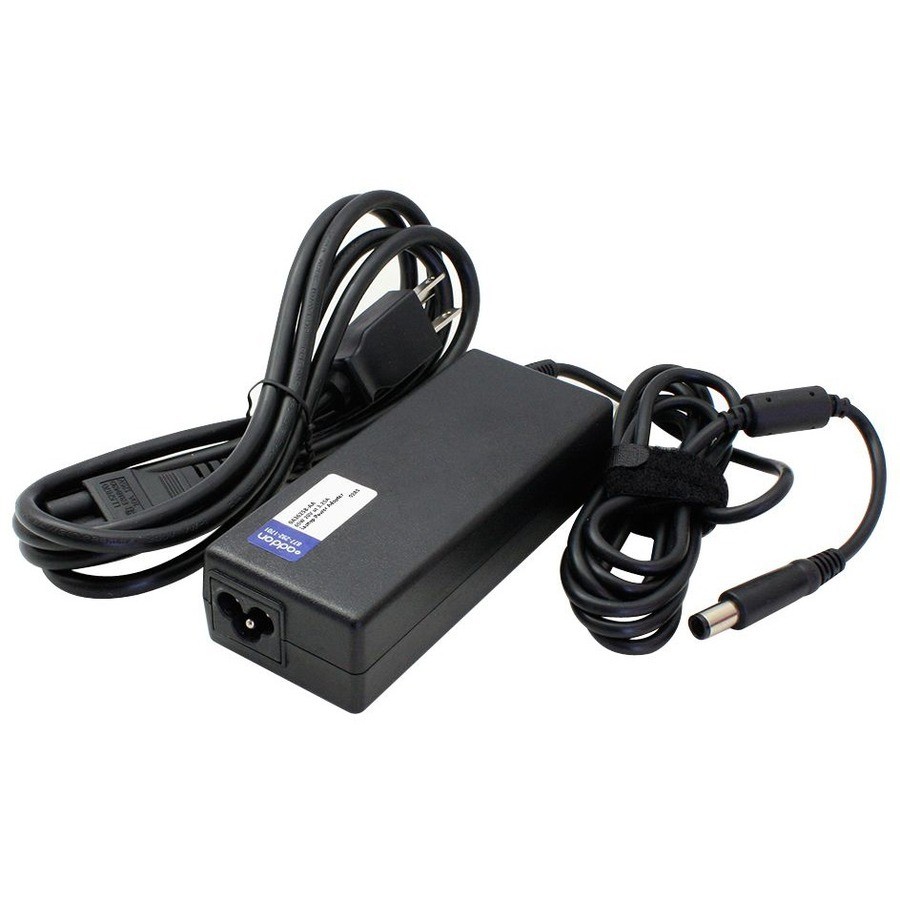 AddOn Dell LA65NS2-01 Compatible 65W 19.5V at 3.34A Black 7.4 mm x 5.0 mm Laptop Power Adapter and Cable