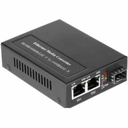 1000BASE-T to 1000BASE-FX POE+ Media Converter
