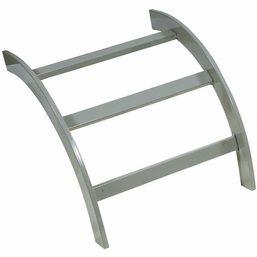 Hubbell Premise Wiring NEXTFRAME Ladder Rack, Outside Radius, 18" , Gray