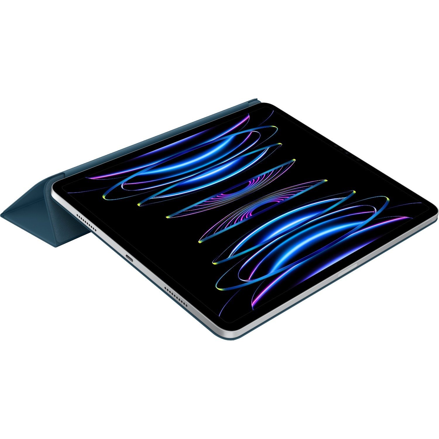 Apple Smart Folio Carrying Case (Folio) for 32.8 cm (12.9") Apple iPad Pro (6th Generation), iPad Pro (5th Generation), iPad Pro (4th Generation), iPad Pro (3rd Generation) Tablet - Marine Blue