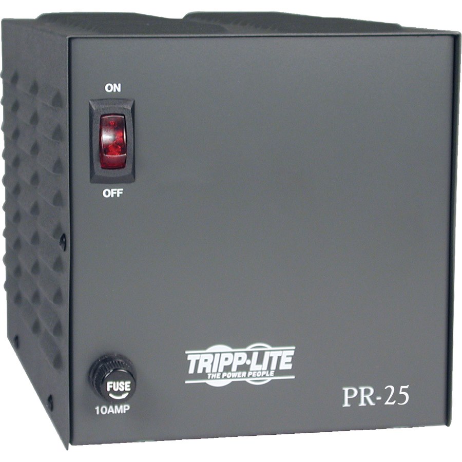 Tripp Lite by Eaton TAA-Compliant 25-Amp DC Power Supply, 13.8VDC, Precision Regulated AC-to-DC Conversion