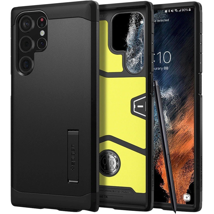 Spigen Gal S22u Tough Armor Black