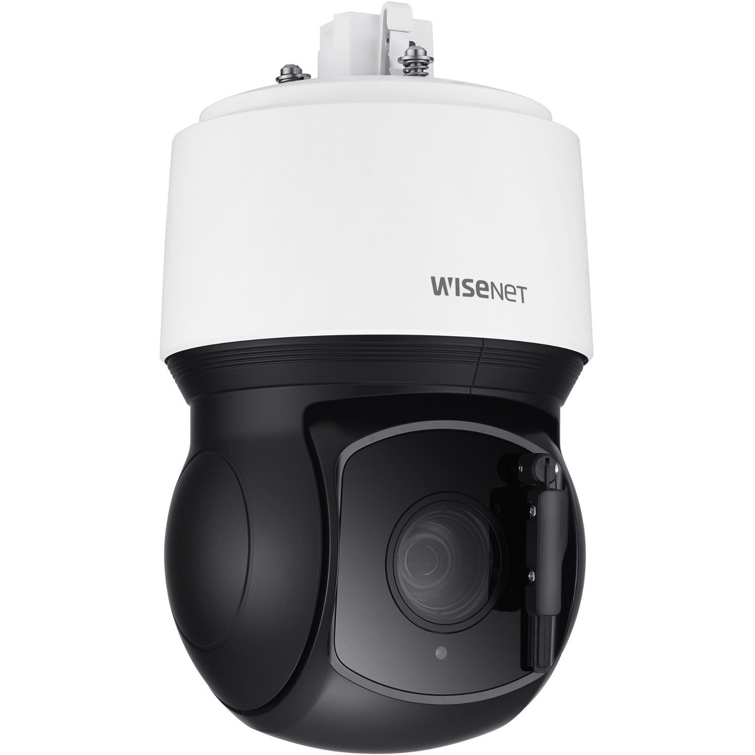 Wisenet XNP-9300RW 8 Megapixel Outdoor 4K Network Camera - Color - Dome - White, Black