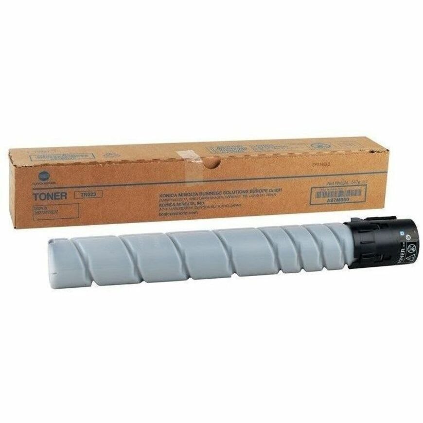 Konica Minolta TN323 Original Laser Toner Cartridge - Box - Black - 1 Box