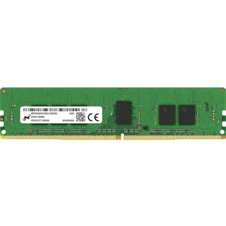 Micron RAM Module for Desktop PC, Workstation - 16 GB (1 x 16GB) - DDR4-3200/PC4-25600 DDR4 SDRAM - 3200 MHz Single-rank Memory - CL22 - 1.20 V