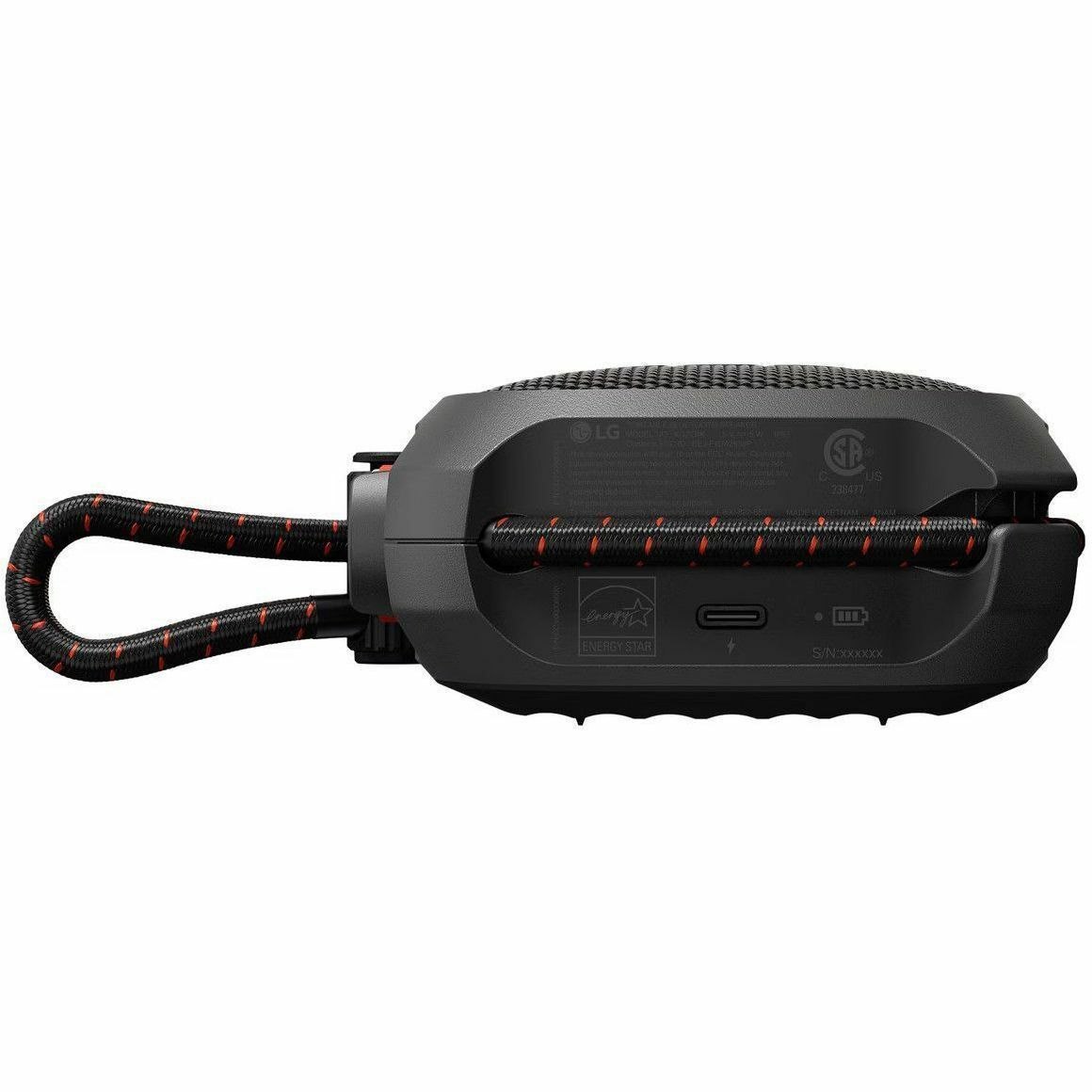 LG XBOOM Go XG2T Portable Bluetooth Speaker System - 5 W RMS - Google Assistant, Siri Supported - Black