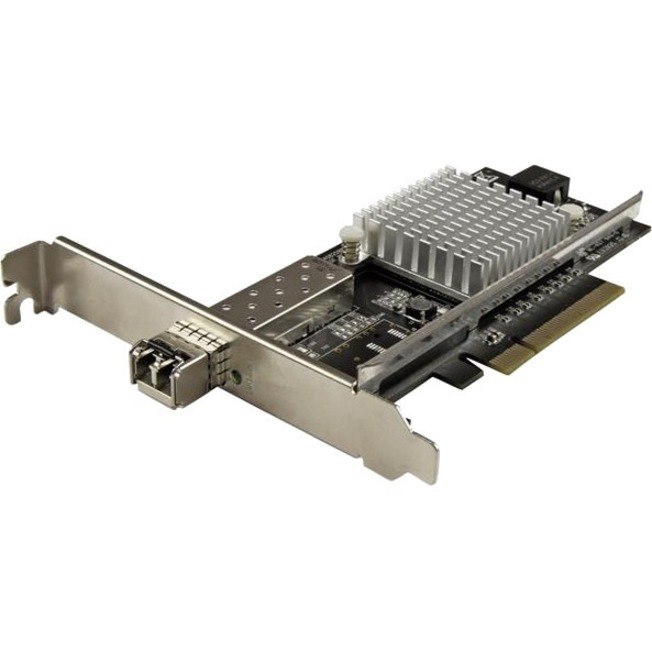 StarTech.com 10G Network Card - 1x 10G Open SFP+ Multimode LC Fiber Connector - Intel 82599 Chip - Gigabit Ethernet Card