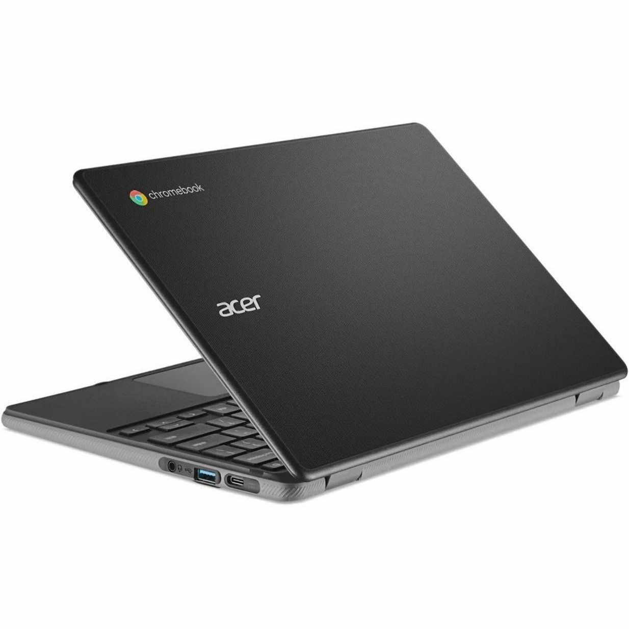 Acer Chromebook 311 C725 C725-83N4 11.6" Clamshell Chromebook - HD - 60 Hz - MediaTek MT8 - 4 GB - 32 GB Flash Memory - English (US) Keyboard - Black