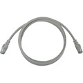 Eaton Tripp Lite Series Cat6a 10G Snagless Molded UTP Ethernet Cable (RJ45 M/M), PoE, White, 6 ft. (1.8 m)