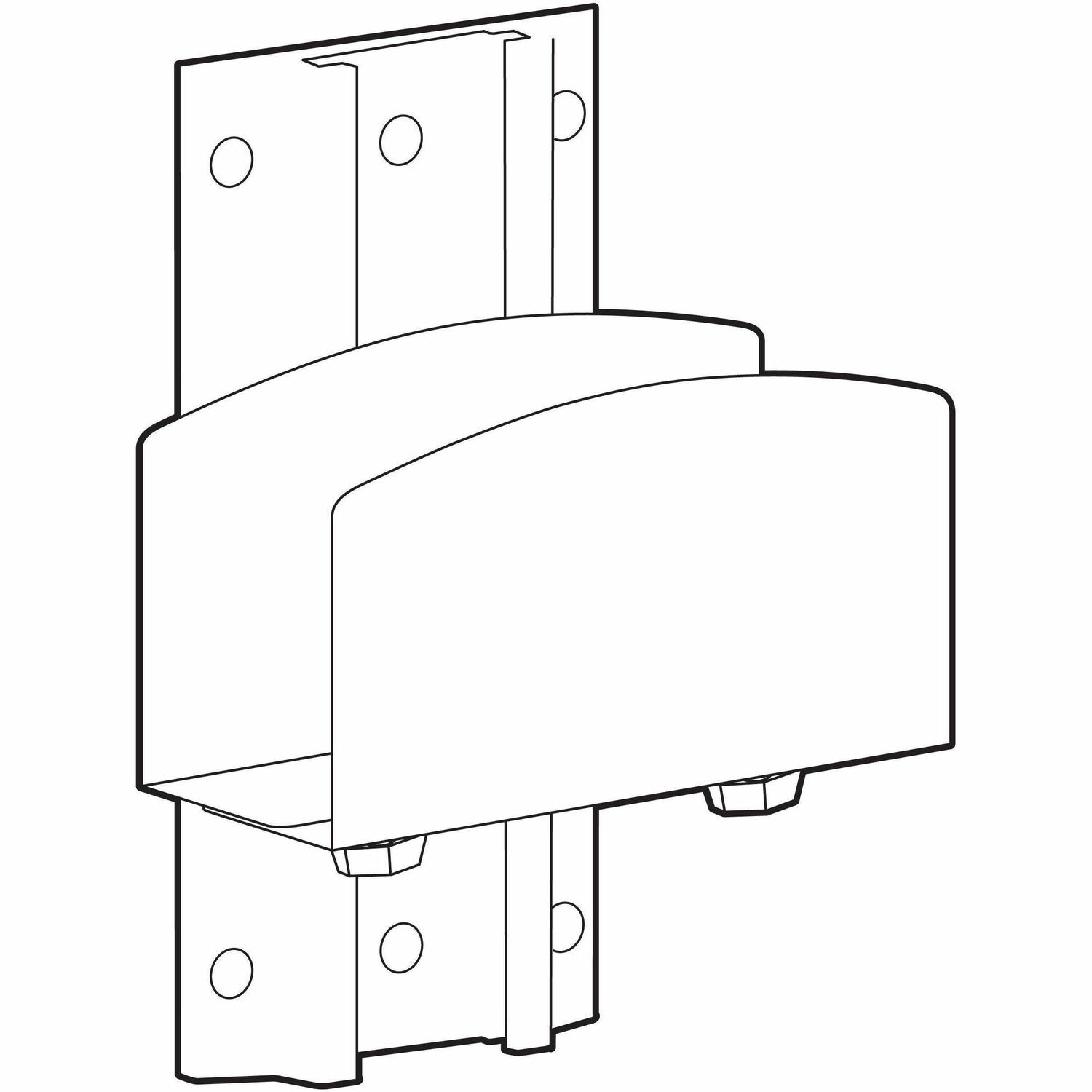 Ergotron Wall Mount for PC, CPU, Computer, Mounting Box, Mounting Arm - White