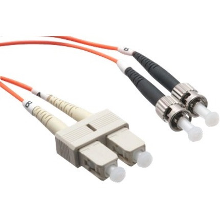 Axiom SC/ST Multimode Duplex OM1 62.5/125 Fiber Optic Cable 6m - TAA Compliant