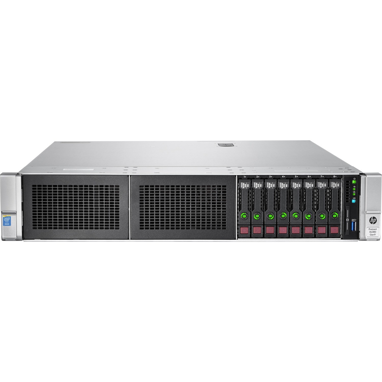 HPE ProLiant DL380 G9 2U Rack Server - 2 Xeon E5-2690 v3 2.60 GHz - 32 GB RAM - 12Gb/s SAS Controller