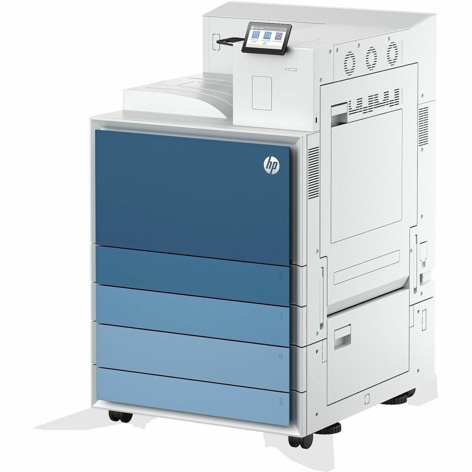 HP LaserJet Enterprise 8501x Wired/Wireless Laser Printer - Monochrome