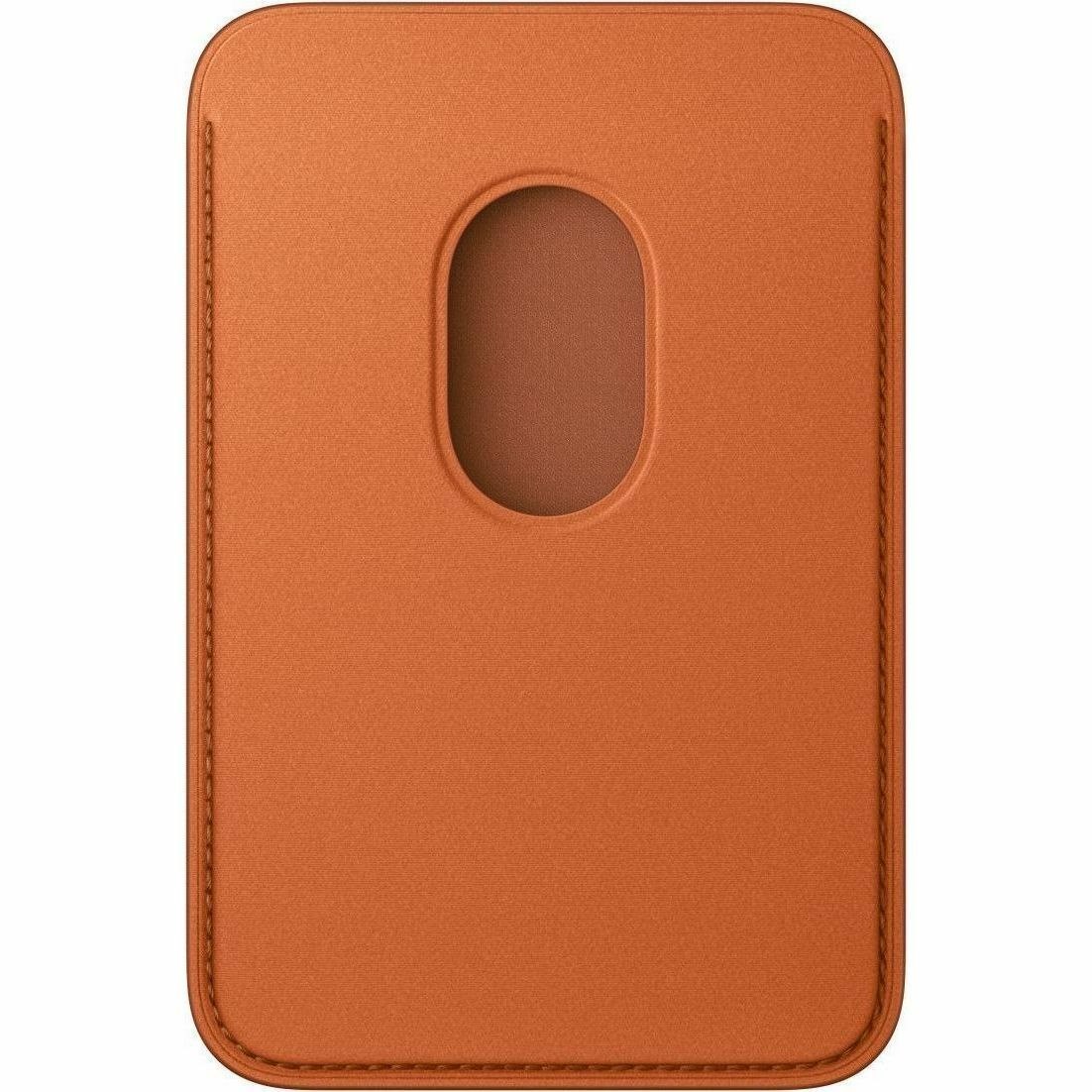 Apple Carrying Case (Wallet) Credit Card - Fox Orange