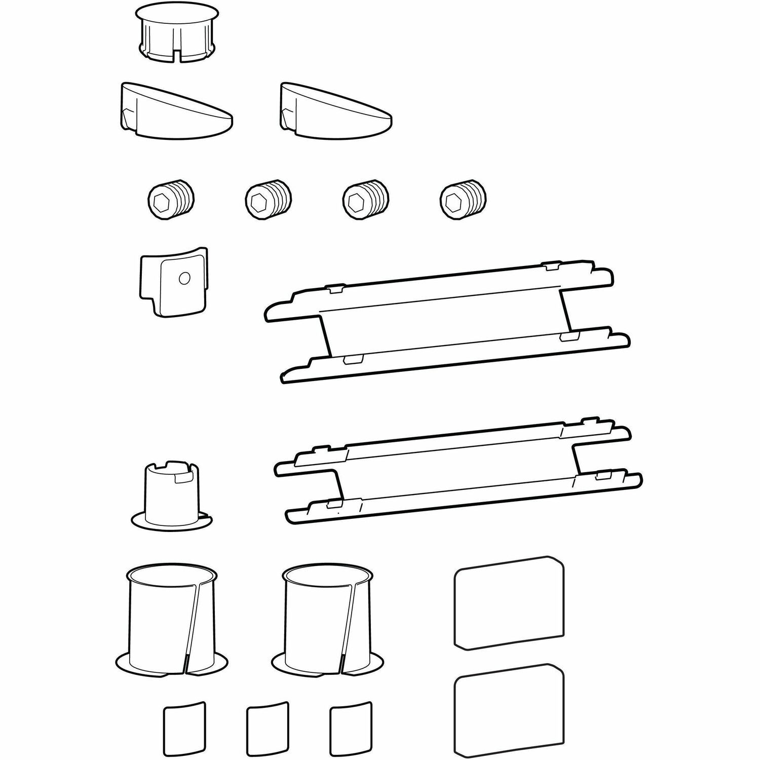 Ergotron LX Pro Spare Parts Kit for Wall Arms (White)