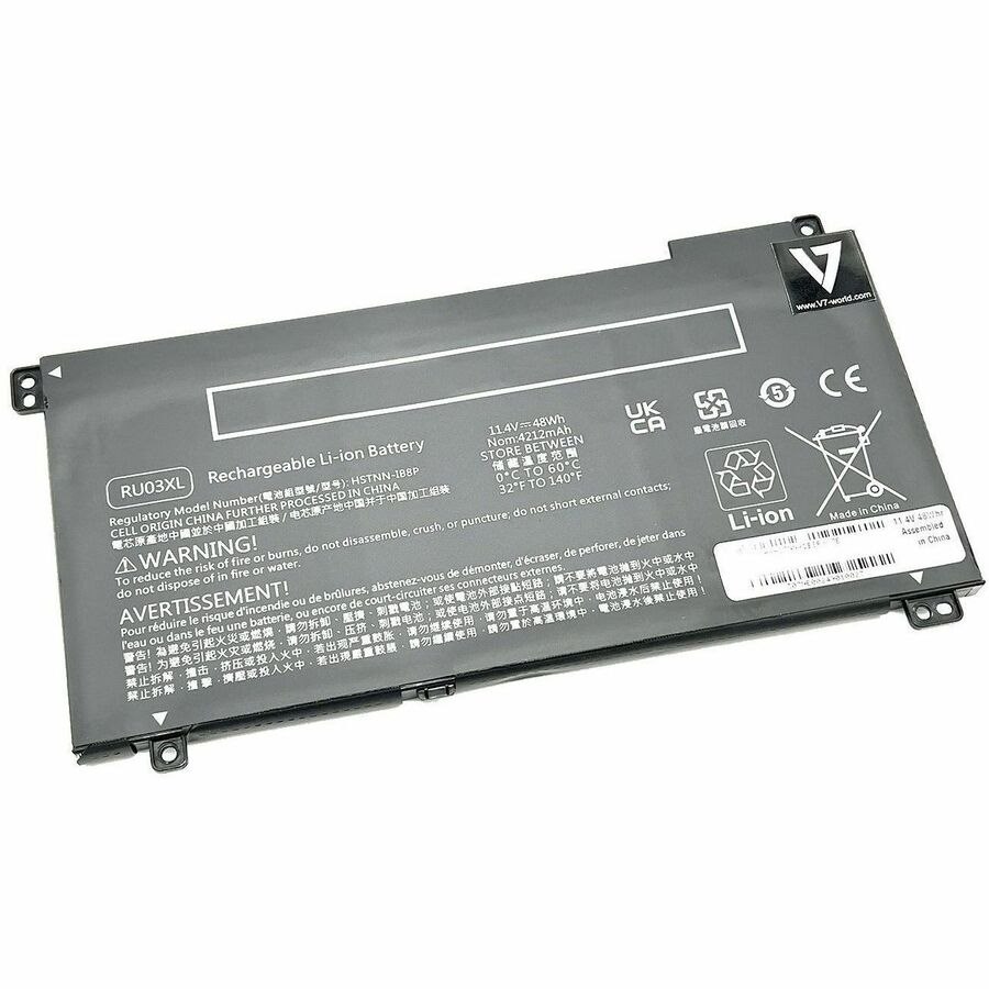 V7 H-HSTNN-IB8P-V7E Battery - 3-cell Lithium Ion (Li-Ion)