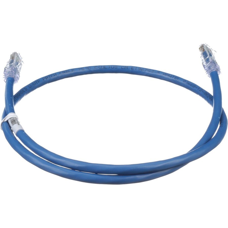 PanNet Patch Cord, 24 AWG, Cat. 6A, RJ45, 5 ft., Green
